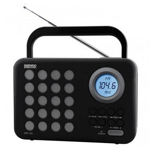 RADIO DAEWOO DRP-120GY GRIS